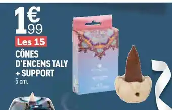 Centrakor 15 CÔNES D'ENCENS TALY + SUPPORT offre