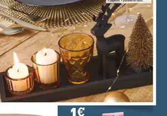 Centrakor LE COFFRET PHOTOPHORE ET DÉCO SUR PLATEAU offre