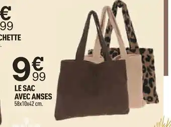 Centrakor LE SAC AVEC ANSES offre
