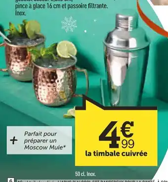 la timbale cuivrée