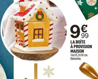 Centrakor LA BOÎTE À PROVISION MAISON offre
