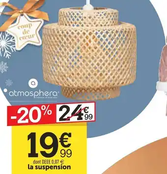 Centrakor la suspension offre