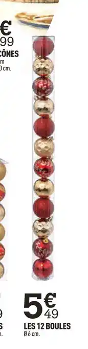 Centrakor LES 12 BOULES offre