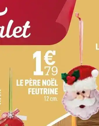 Centrakor LE PÈRE NOËL FEUTRINE 12 cm. offre