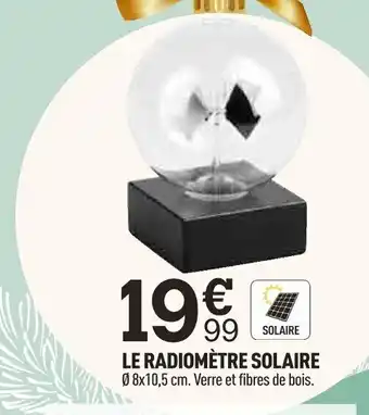 Centrakor LE RADIOMÈTRE SOLAIRE offre