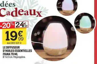 Centrakor LE DIFFUSEUR D'HUILES ESSENTIELLES offre