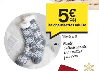 Centrakor les chaussettes adulte offre