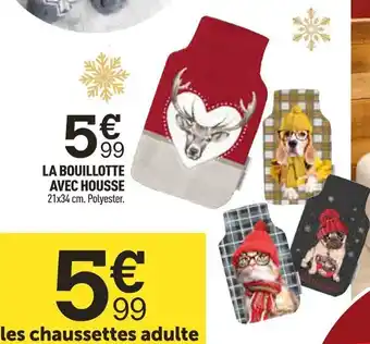 Centrakor LA BOUILLOTTE AVEC HOUSSE offre