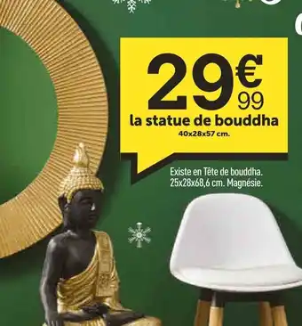 la statue de bouddha