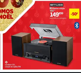 Conforama Muse platine vinyle mt-121 co offre
