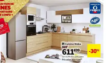 Conforama Cuisine moka offre