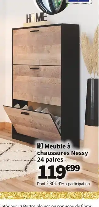 Meuble à chaussures nessy