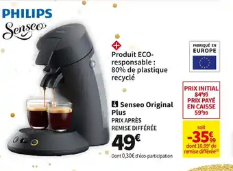 Conforama Senseo/philips senseo original plus philips csa210/25 offre