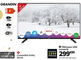 Conforama Grandin téléviseur uhd connecté ud50vgh231s offre