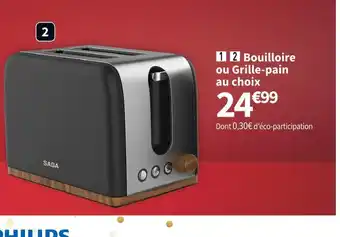 Conforama Saba grille-pain gp23 blackwood offre