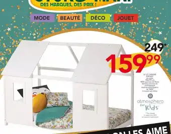 Stokomani Atmosphéra le lit cabane enfant offre