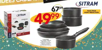 Stokomani Sitram la batterie de cuisine 7 pièces offre
