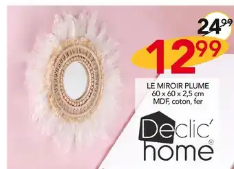 Stokomani Déclic'home le miroir plume offre