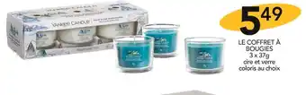 Stokomani Yankee candle le coffret à bougies offre