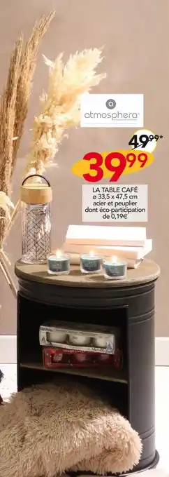 Stokomani Atmosphéra la table café offre