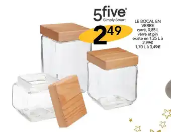 Stokomani 5five le bocal en verre offre