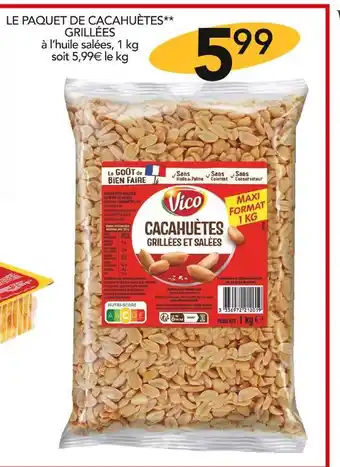 Stokomani Vico le paquet de cacahuètes grillées offre