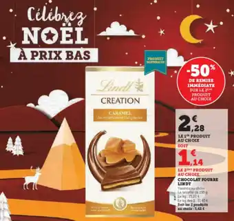 Hyper U CHOCOLAT FOURRE offre