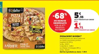 Hyper U PIZZACRUST SODEBO offre