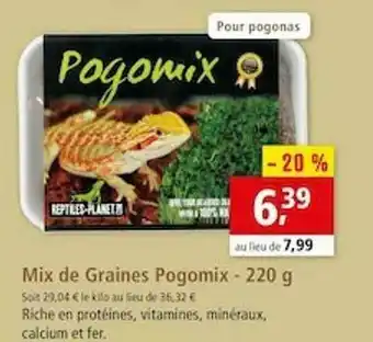 Mix De Graines Pogomix - 220 G