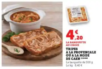TRIPES A LA PROVENCALE OU A LA MODE DE CAEN ***