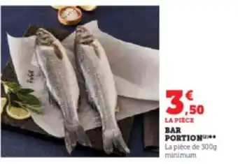 Hyper U BAR PORTION offre