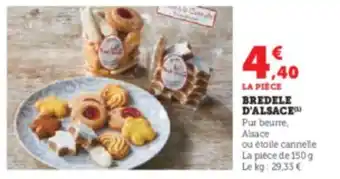 Hyper U BREDELE D'ALSACE offre