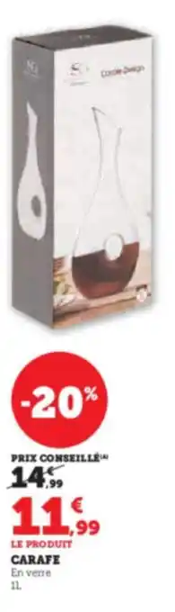 Hyper U CARAFE offre