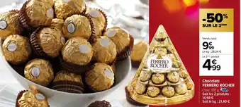 Carrefour Market Chocolats FERRERO ROCHER offre