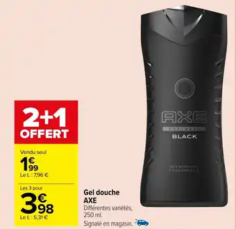 Carrefour Market Gel douche AXE offre