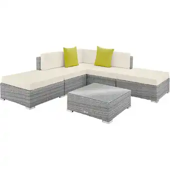 Bricorama Canapé de jardin paris modulable 5 places offre