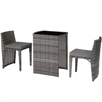 Bricorama Salon de jardin hambourg 2 places en aluminium offre