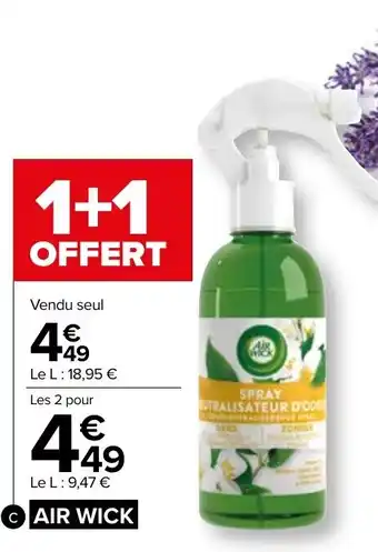 Carrefour Market AIR WICK offre