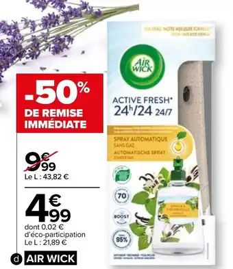 Carrefour Market AIR WICK offre