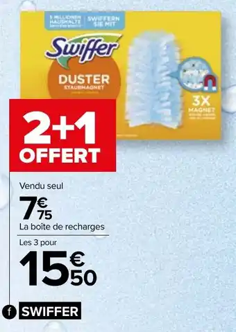 Carrefour Market SWIFFER offre
