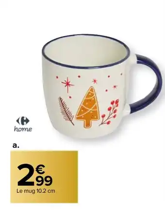 Carrefour Market Mug décoré offre