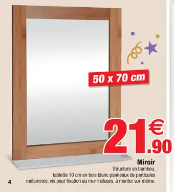 Bazarland Miroir offre
