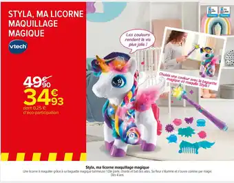 Styla, ma licorne maquillage magique