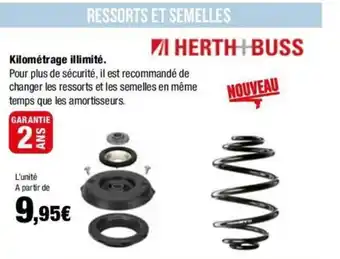 RESSORTS ET SEMELLES