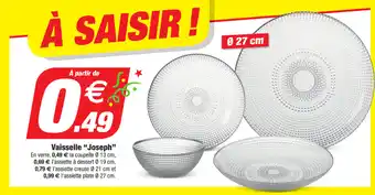 Bazarland Vaisselle "joseph" offre