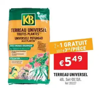 Terreau universel