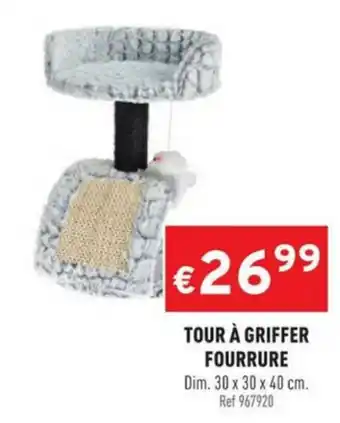 Trafic Tour à griffer fourrure offre