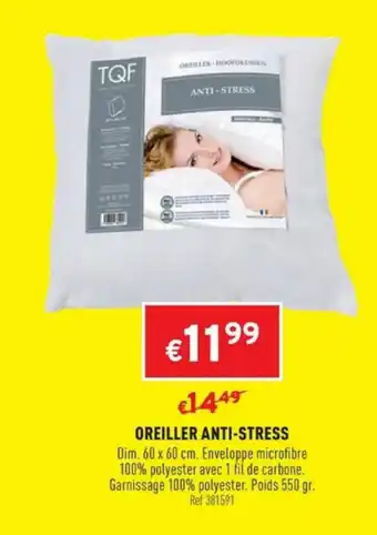 Oreiller anti-stress