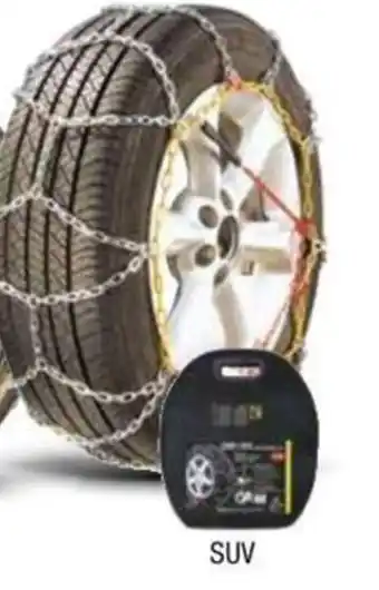 OTOSUV Chaßnes à croisillons 12 mm en acier cémenté