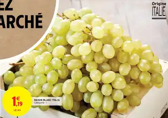 Intermarché Raisin blanc italia offre
